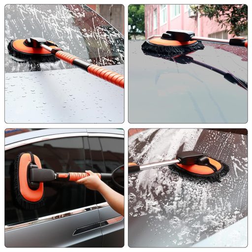 Sada teleskopických kartáčů pro čištění auta