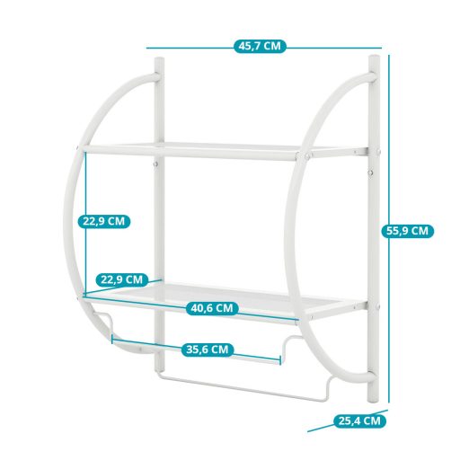 Nástěnný držák na ručníky