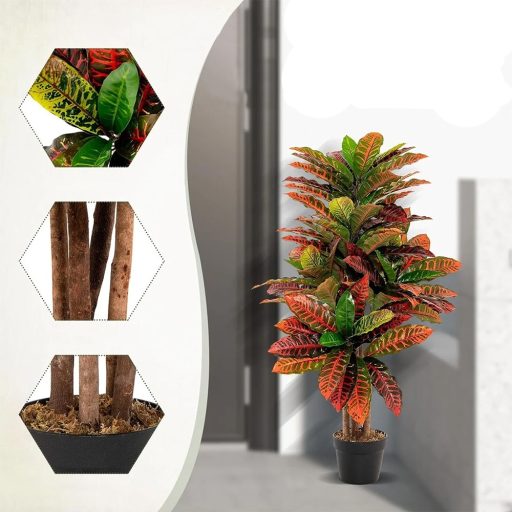Kroton umělá rostlina 100 cm