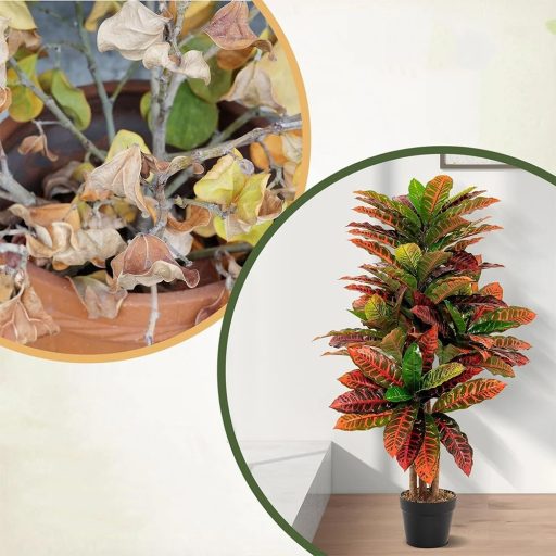 Kroton umělá rostlina 100 cm