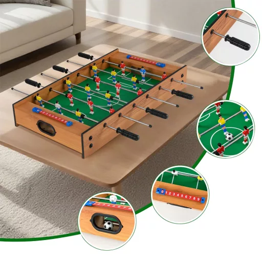 2-v-1 Stolní Fotbal a Hokej na Led