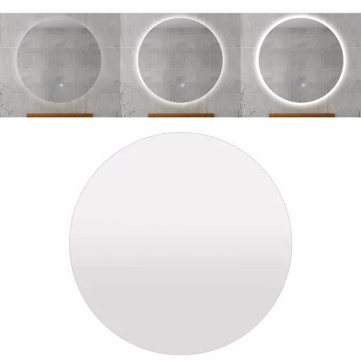 Zrcadlo do koupelny LED 60 cm