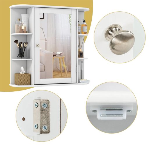 Skříňka s zrcadlem do koupelny