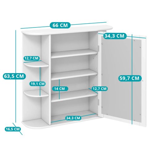 Skříňka s zrcadlem do koupelny