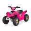Dětský čtyřkolový vůz na baterie, růžový