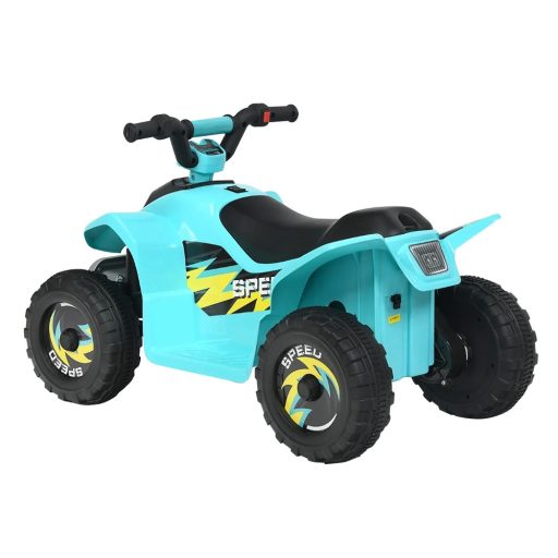 Dětská čtyřkolka na baterie 6V, modrá
