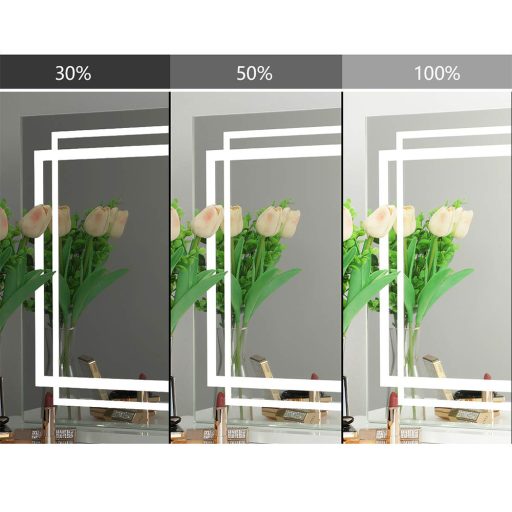 LED kosmetické zrcadlo 58 x 12 x 48 cm