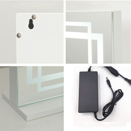 LED kosmetické zrcadlo 58 x 12 x 48 cm