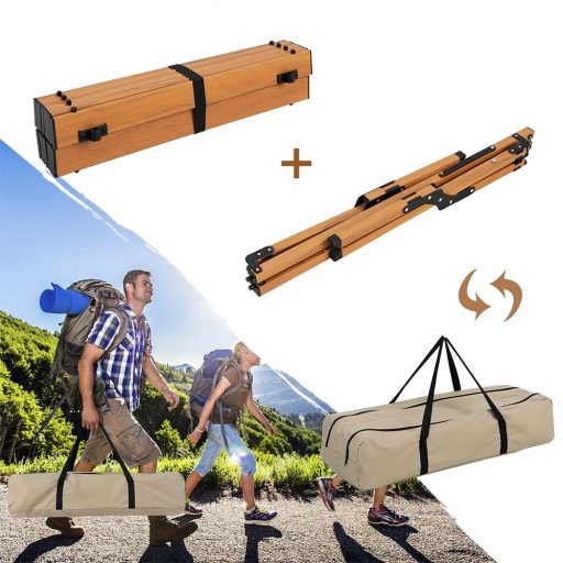 Hliníkový skládací kempingový stůl s taškou