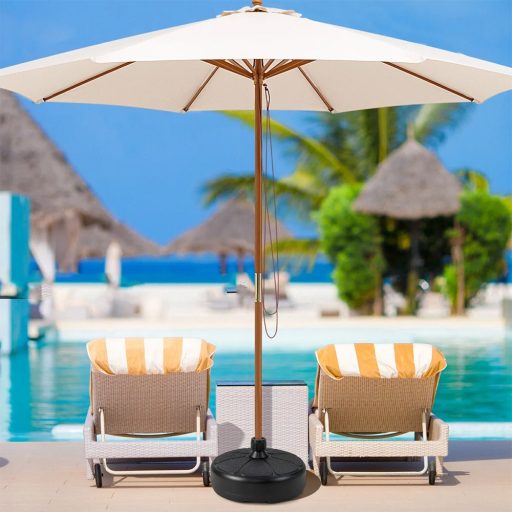 Stojan na slunečník plnitelný vodou nebo pískem