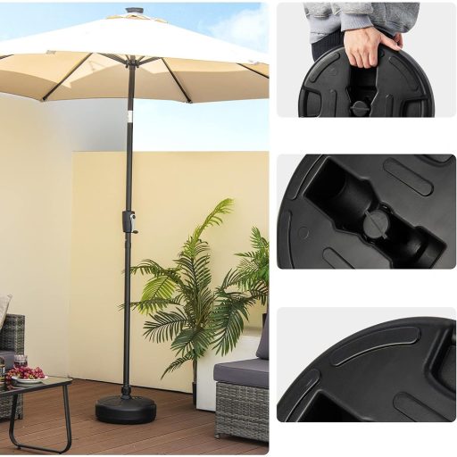 Stojan na slunečník plnitelný vodou nebo pískem