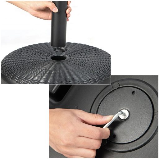 Kulatá základna pro slunečníky