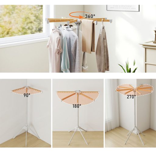 Skládací sušák s ramínky