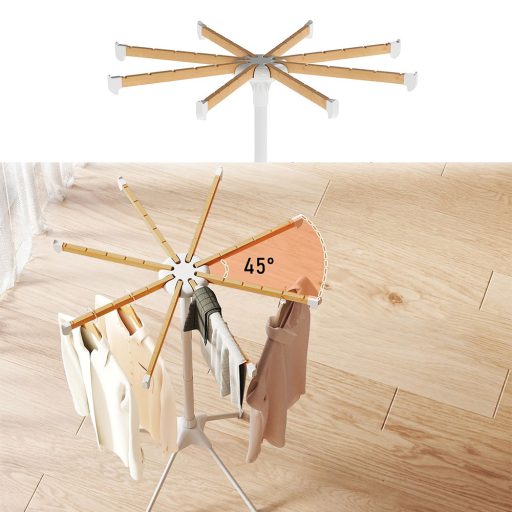 Skládací sušák s ramínky