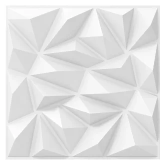 40 ks 3D panelů na stěnu s diamantovým vzorem