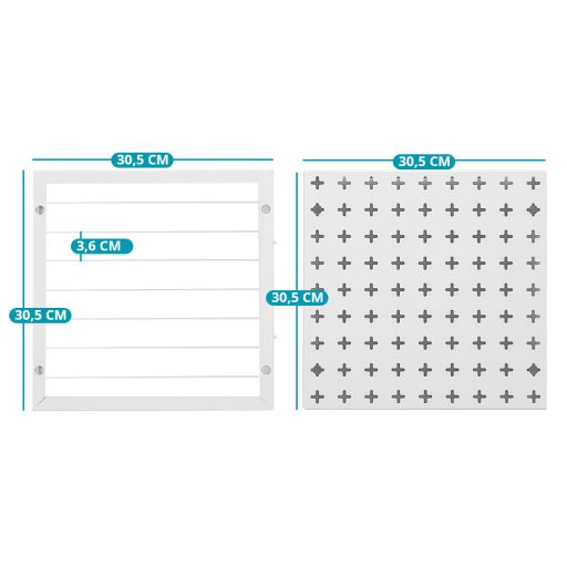 Magnetický organizér na stěnu do kuchyně