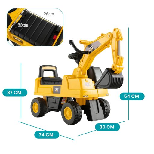 Dětský bagr 1-3 roky