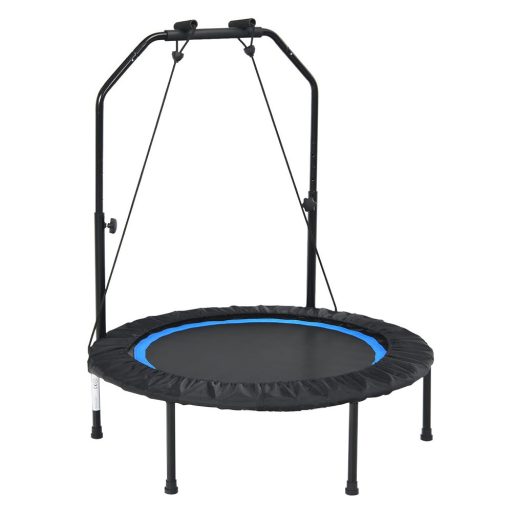 Fitness trampolína s madlem