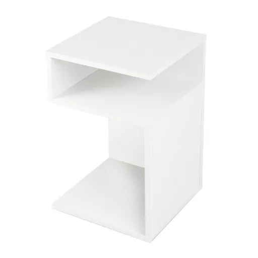 Noční stolek ve tvaru S