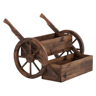 Zahradní květinový vozík