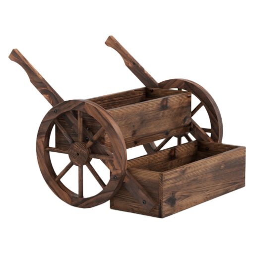 Zahradní květinový vozík