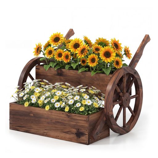 Zahradní květinový vozík