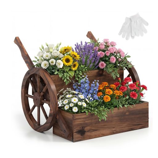 Zahradní květinový vozík