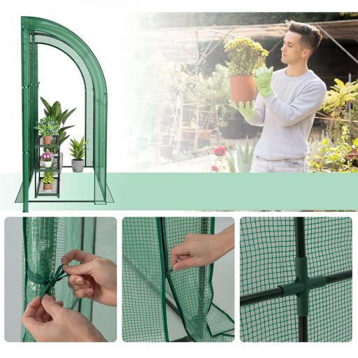 Skleník 197 cm × 97 cm × 204 cm