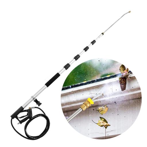 Telescopická vysokotlaká čistička s příslušenstvím