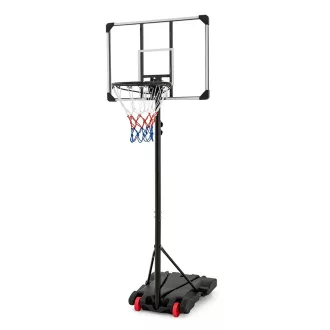 Nastavitelný basketbalový koš, průhledný