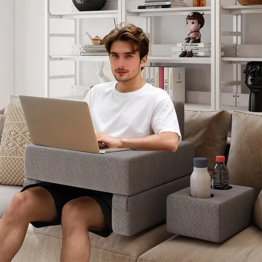 Sada polštářů na čtení ve 3 kusech