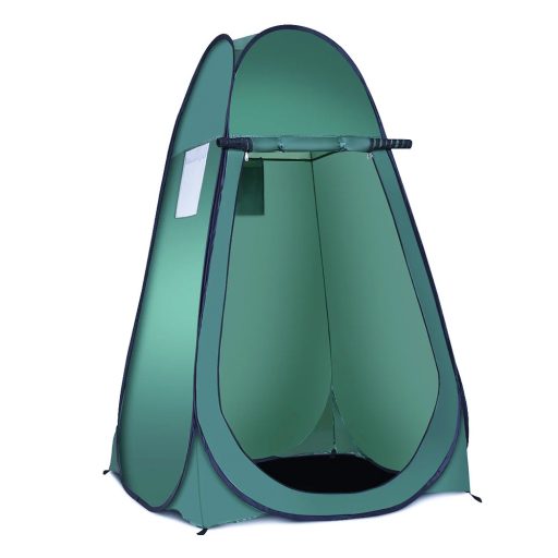 Převlékací stan, zelený
