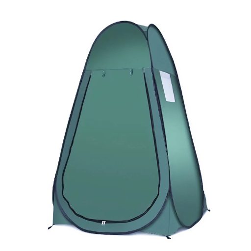 Převlékací stan, zelený