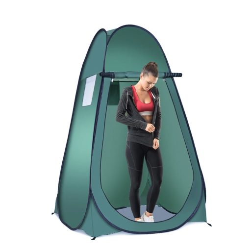 Převlékací stan, zelený