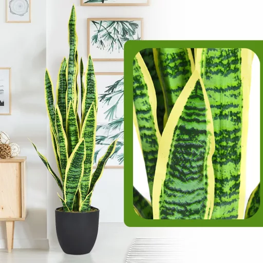 Umělá hadí rostlina 93 cm