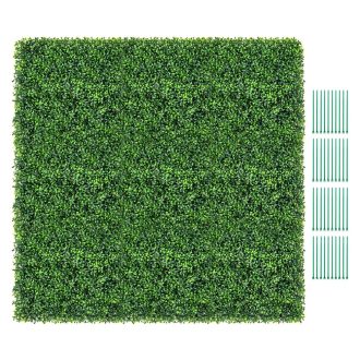 Dekorační stěna z umělých rostlin 12 ks 50x50 cm