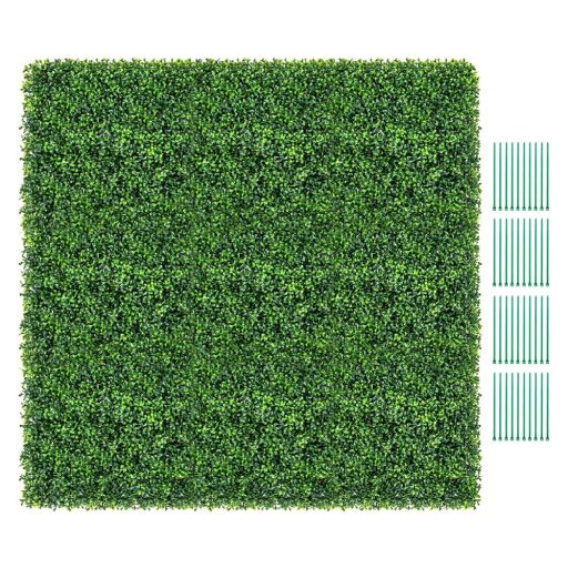 Dekorační stěna z umělých rostlin 12 ks 50x50 cm