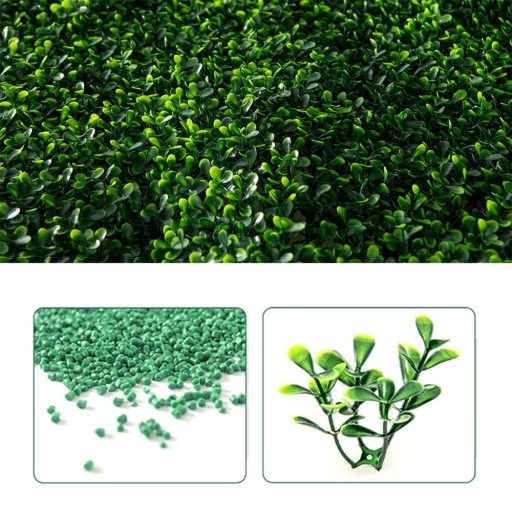 Dekorační stěna z umělých rostlin 12 ks 50x50 cm