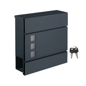 Schránka na dopisy s držákem na noviny