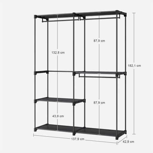 Přenosný věšák na oblečení