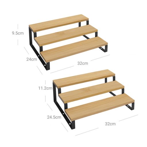3-vrstvý nastavitelný regál na koření