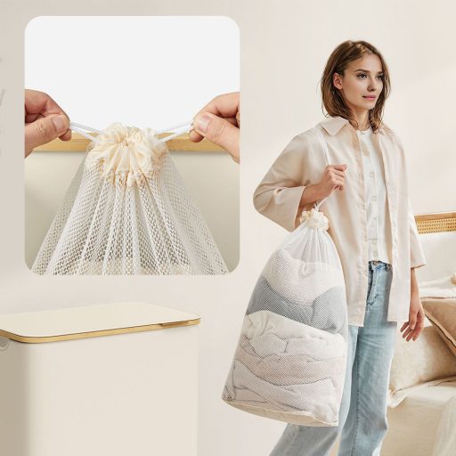 Prádelní koš s odnímatelnou síťovinou