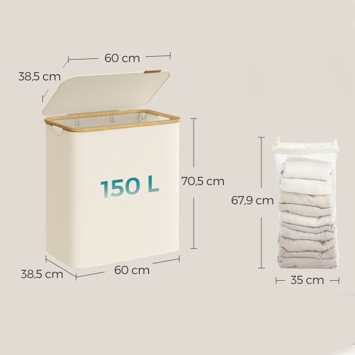 Prádelní koš s odnímatelnou síťovinou