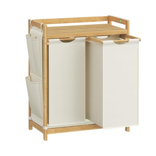 Koš na prádlo se 2 přihrádkami