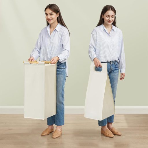 Koš na prádlo se 2 přihrádkami