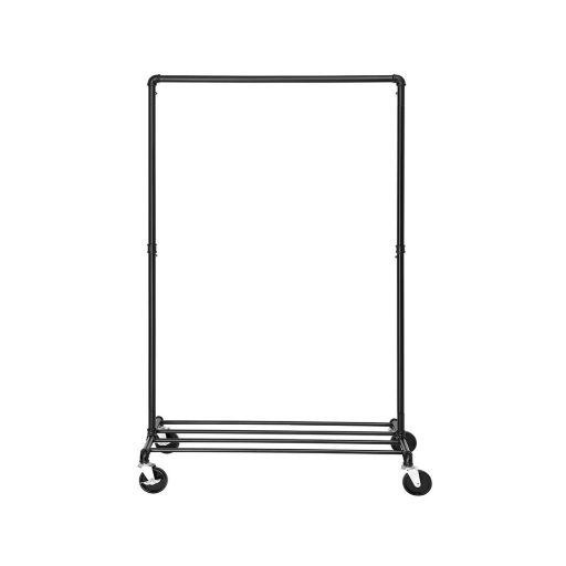 Černý oděvní stojan