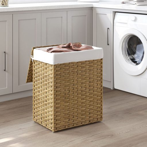 Plastový koš na prádlo, 45,5 x 32 x 61 cm