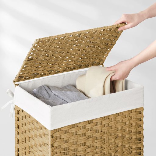 Plastový koš na prádlo, 45,5 x 32 x 61 cm