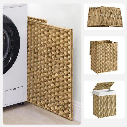 Plastový koš na prádlo, 45,5 x 32 x 61 cm