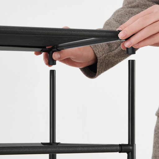 10-patrový botník, 45 x 28 x 173 cm